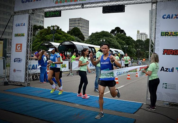 Araucariense fica em 4º na Maratona de Curitiba
