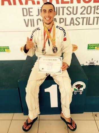 Araucariense fica em 3º lugar no Sul-Americano de Jiu Jitsu