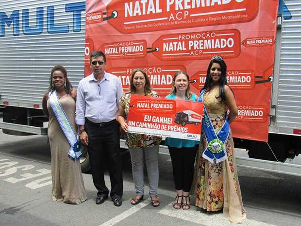 Araucariense ganha caminhão de prêmios no Natal Premiado
