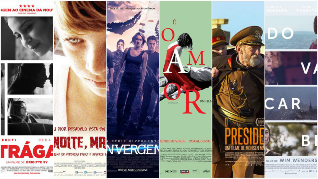 6 filmes novos estão nos cinemas!