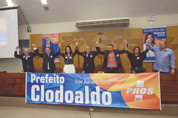 Convenção do PROS confirma candidatura de Clodoaldo a prefeito