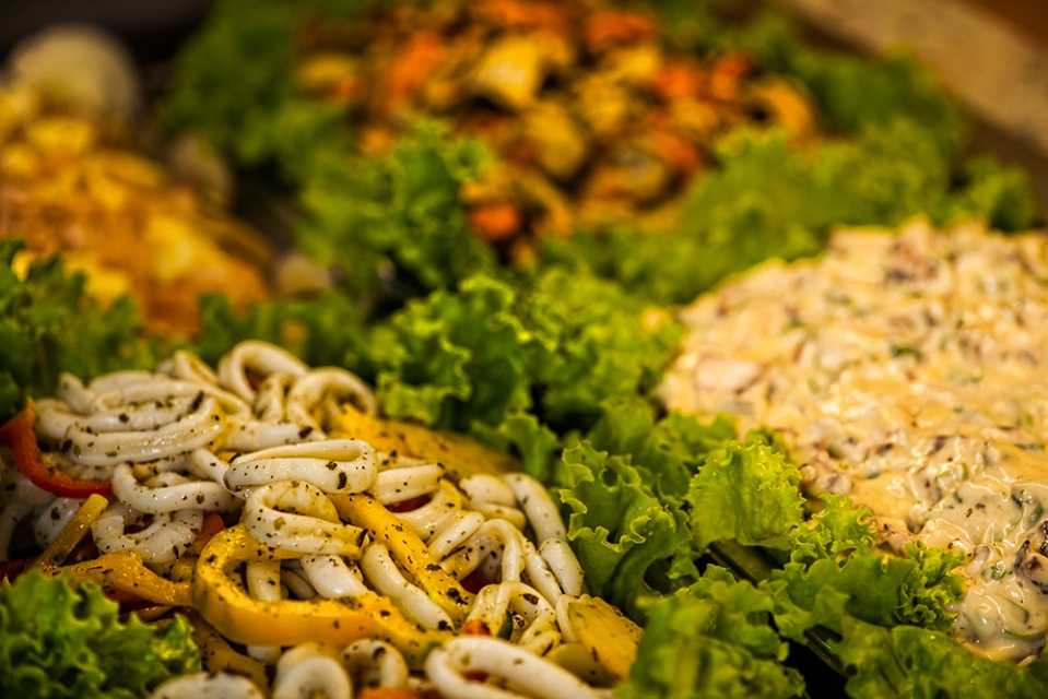 Buffet de frutos do mar e de sushis acontecem só mais esta semana na Churrascaria Cristal. Depois só em 2018