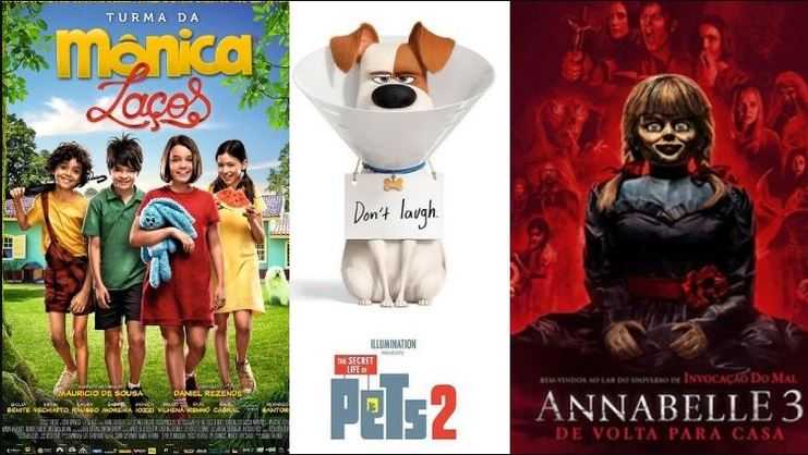 Annabelle 3, Pets 2 e Turma da Mônica – Laços são as novidades do cinema nessa semana