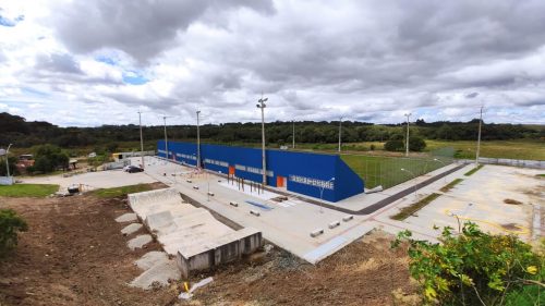 Obra do Complexo Esportivo Tupy entra na reta final