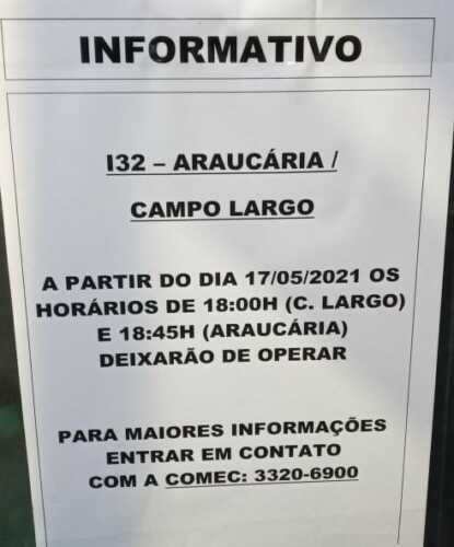 Mudança em horário de ônibus metropolitano irrita usuários