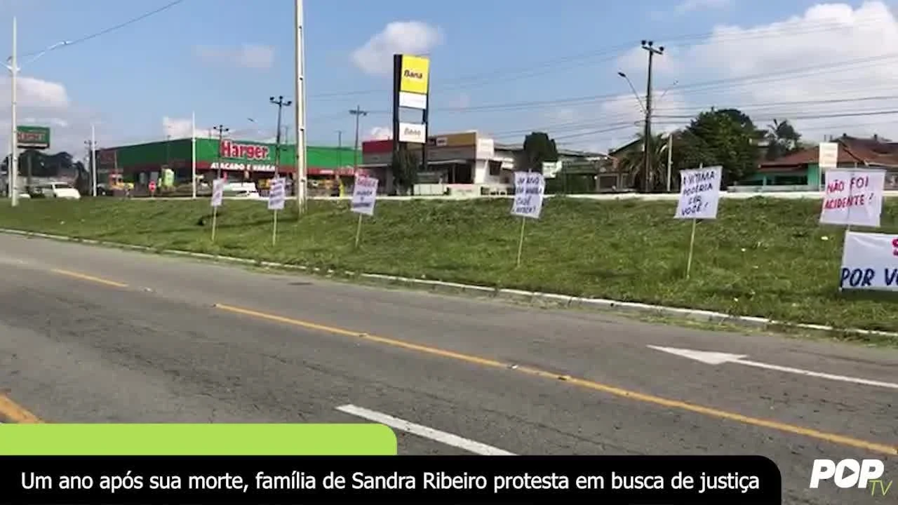 Um ano após sua morte, família de Sandra Ribeiro protesta em busca de justiça