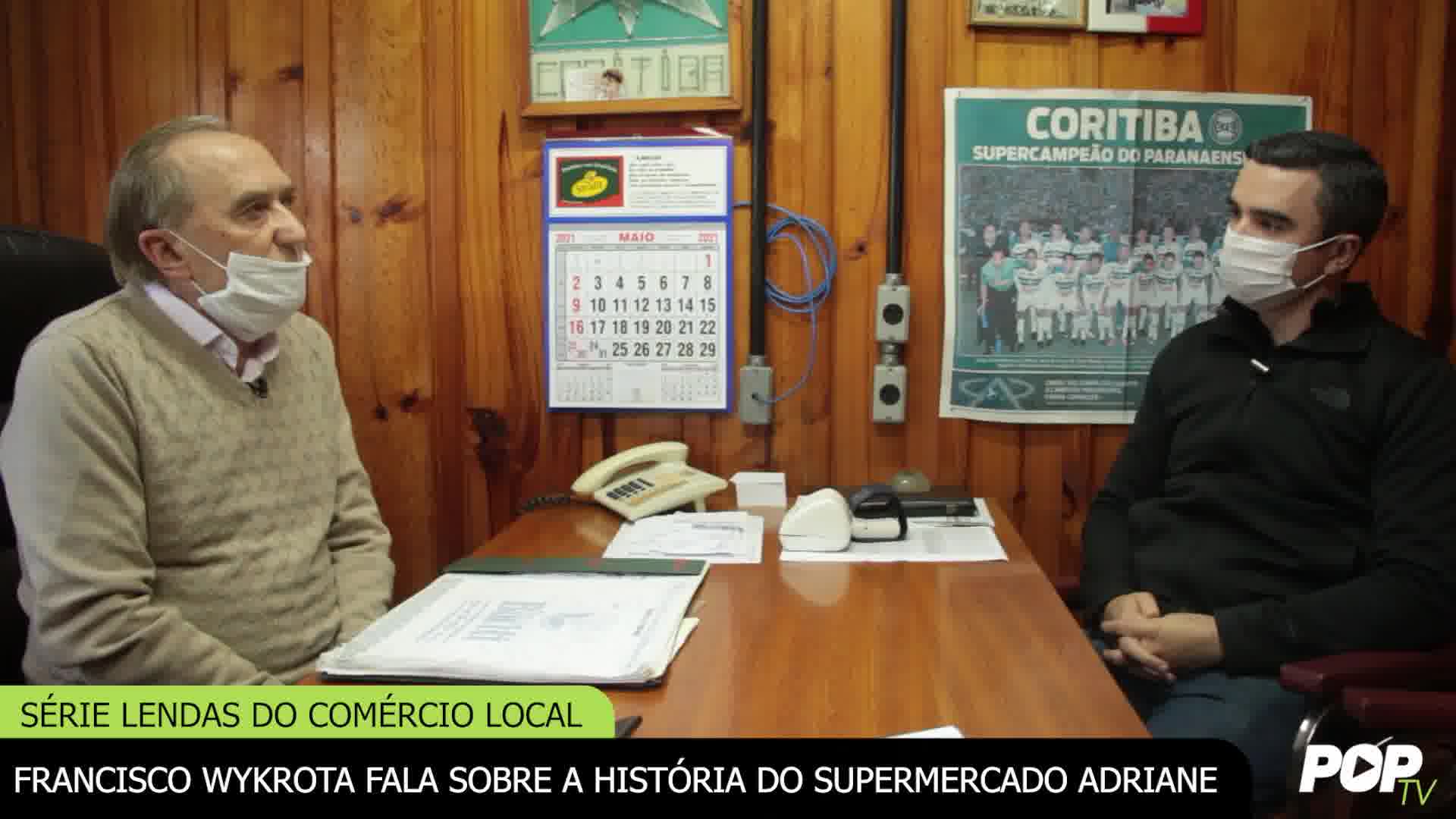 Francisco Wykrota fala sobre a história de um dos comércios mais tradicionais de Araucária, o Supermercado Adriane