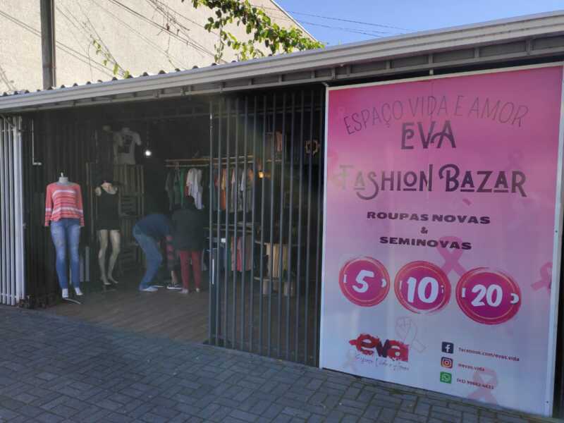 ONG EVA vai inaugurar bazar fixo no próximo sábado