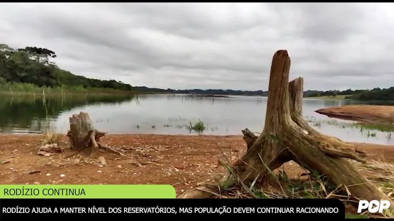 Rodízio ajuda a manter nível dos reservatórios, mas população devem continuar racionando