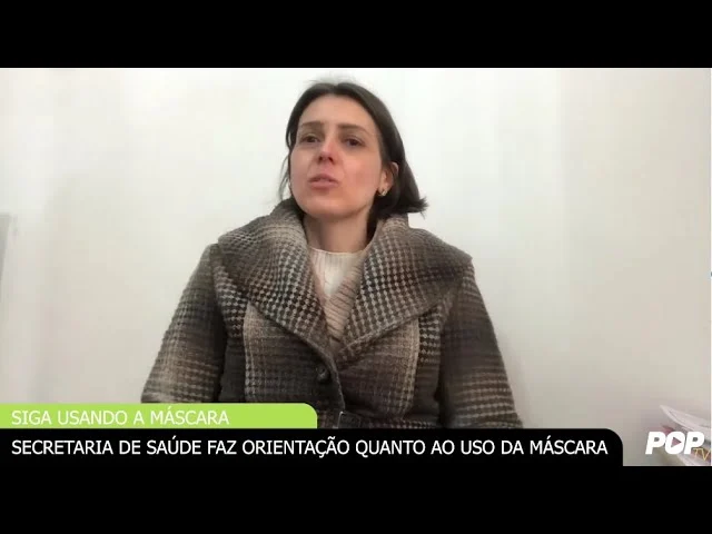 Siga usando a máscara