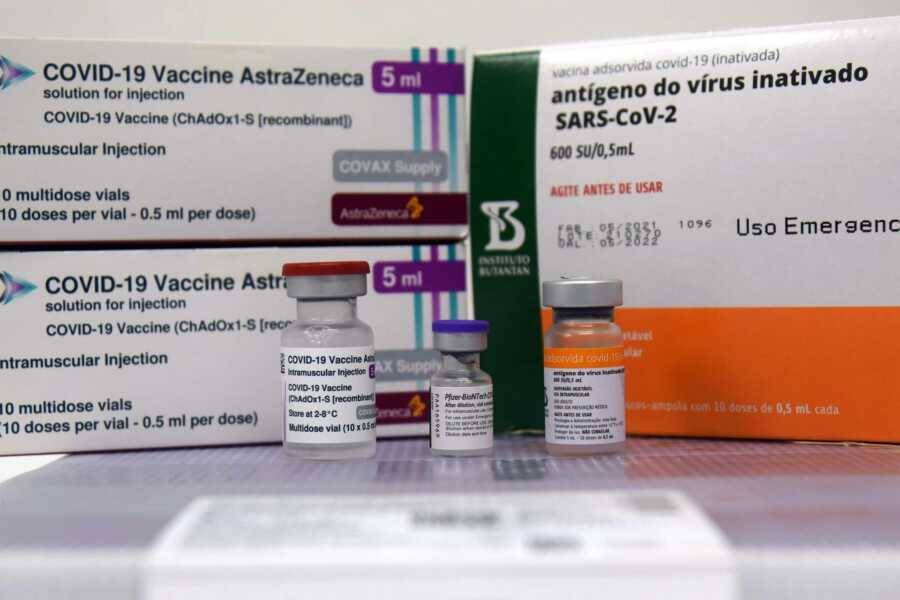 141 mil vacinas contra a Covid-19 chegam ao Paraná