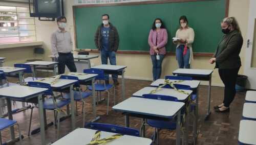 Apenas cinco escolas municipais retomarão aulas no dia 2 de agosto