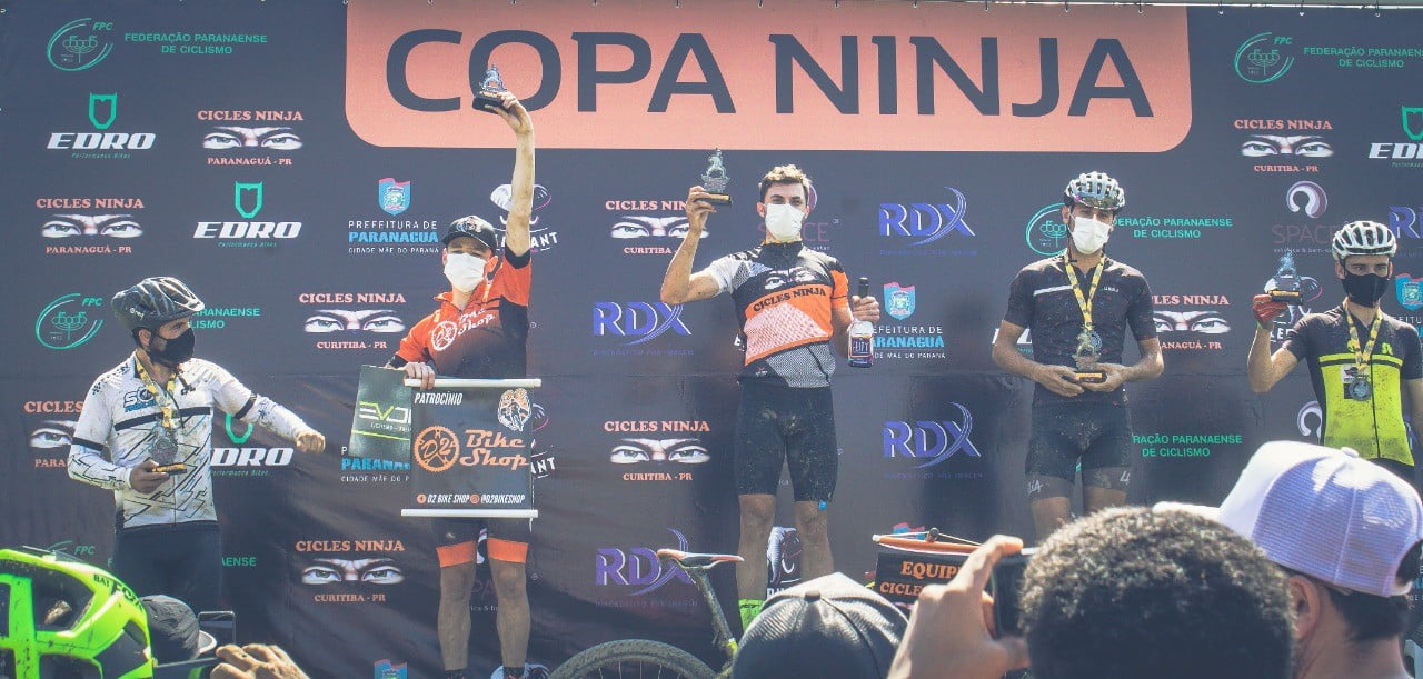 Araucarienses fizeram bonito na 3ª etapa da Copa Ninja de Mountain Bike