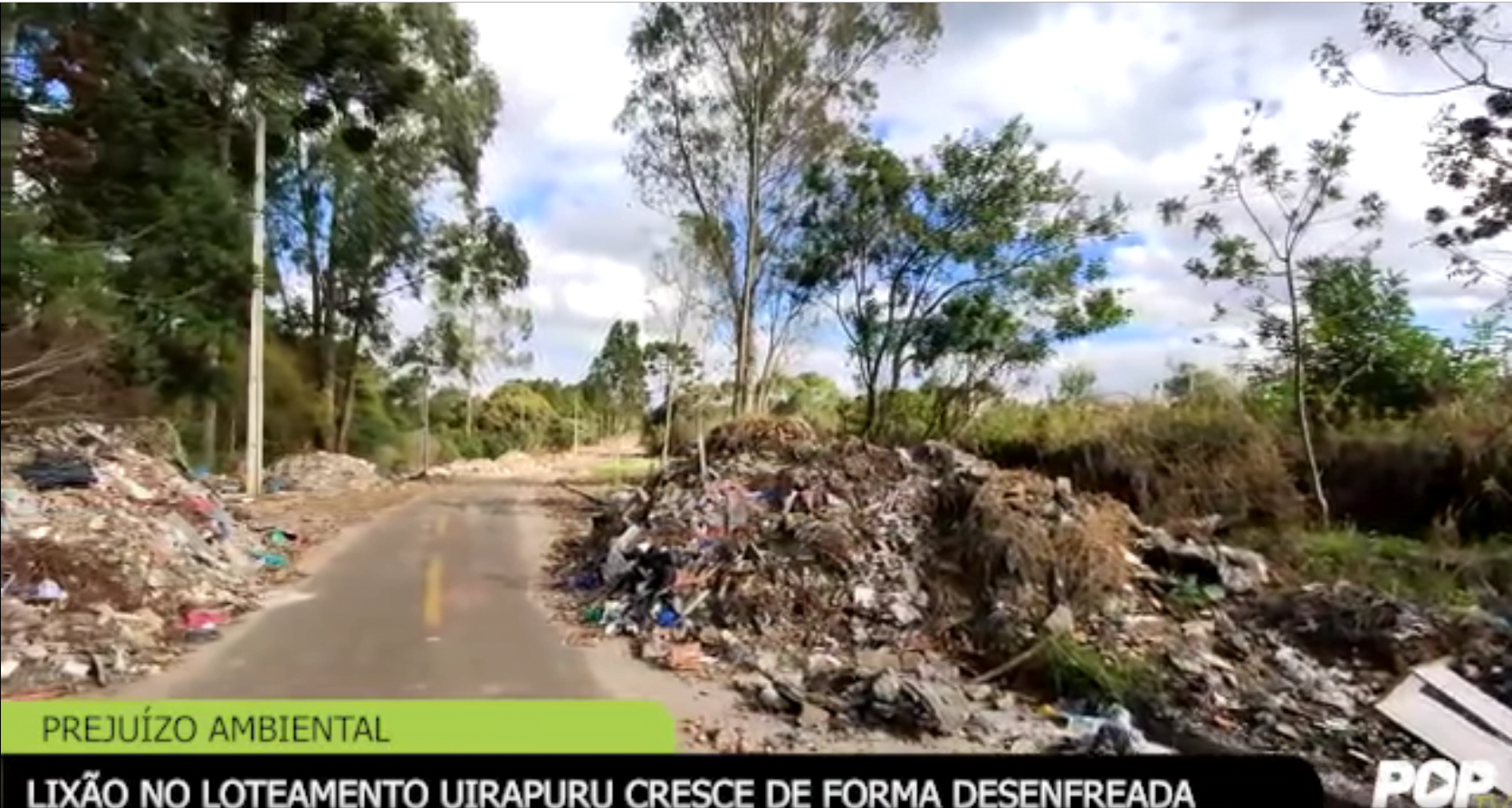 Lixão no Loteamento Uirapuru cresce de forma desenfreada