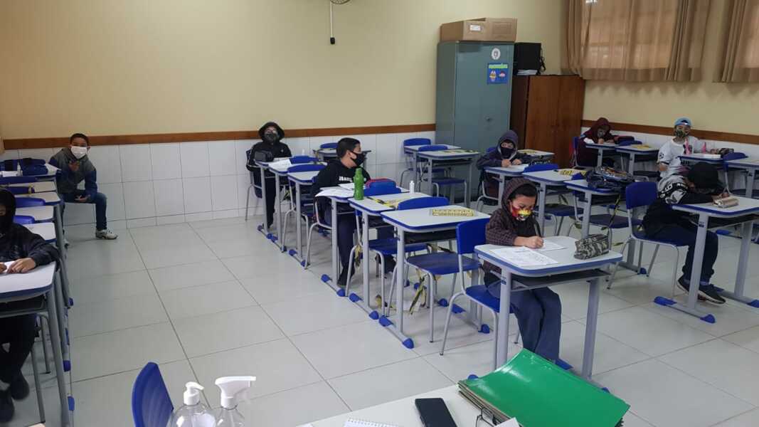 Escola municipal no Capela Velha apresenta projeto de reforço escolar aos alunos dos quintos anos