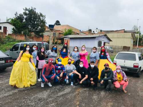 Festas levaram diversão e alegria às comunidades carentes de Araucária