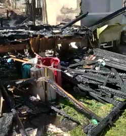 Família pede ajuda após perder tudo em incêndio