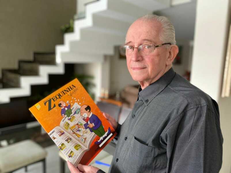 Ilustrador das figurinhas do eterno palhaço Zequinha estará em Araucária para manhã de autógrafos