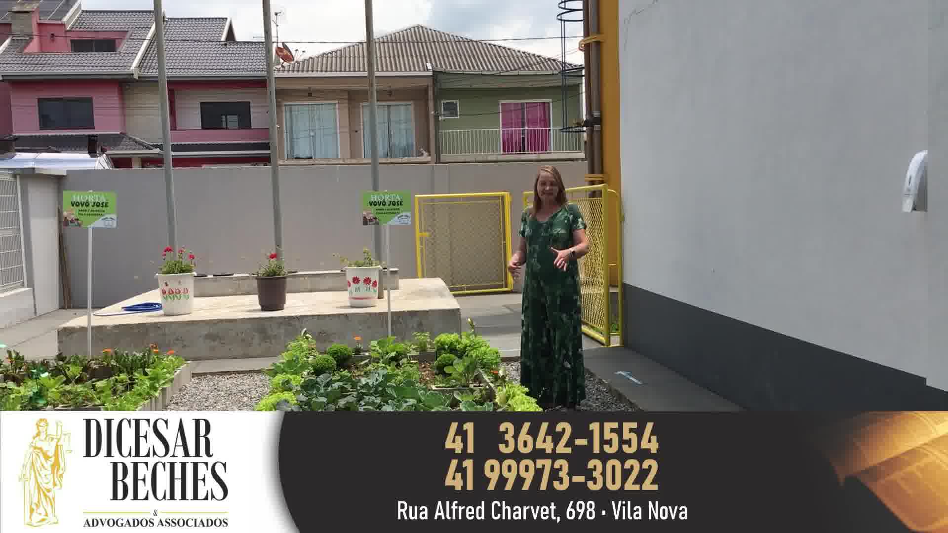 CMEI Celia Bomfim Bialeski, no Fazenda Velha, inaugura horta das crianças