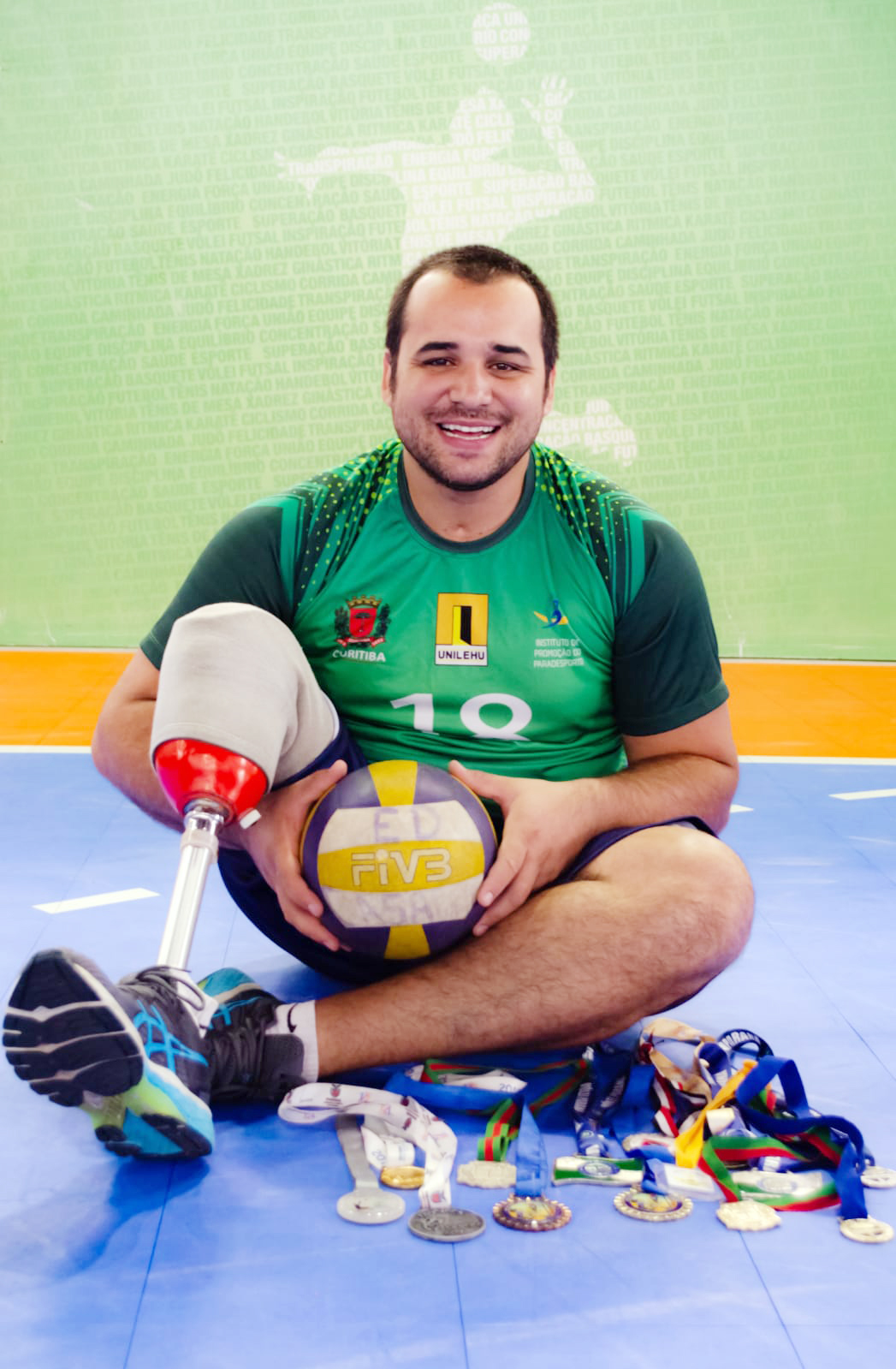 Protagonista de uma história de lutas, paratleta Ed Casagranda busca patrocínio