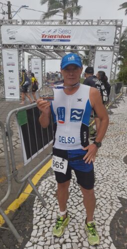 Atletas completam prova de triathlon em Caiobá e comemoram resultados
