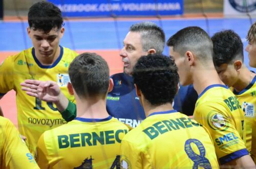 Voleibol masculino se classifica em 6º para os playoffs do Paranaense Sub 19