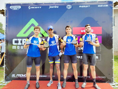 Ciclistas garantiram pódio no Circuito Mountain Bike