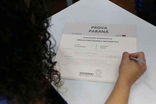 1ª edição da Prova Paraná 2022 será aplicada em Maio aos os alunos da Rede Estadual