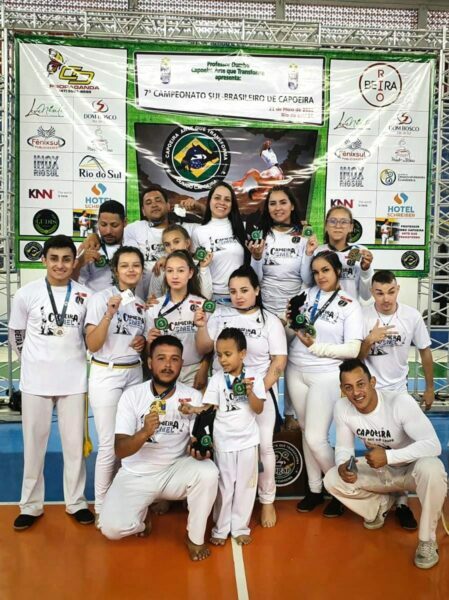 Capoeira da SMEL se destacou no Campeonato Sul Brasileiro