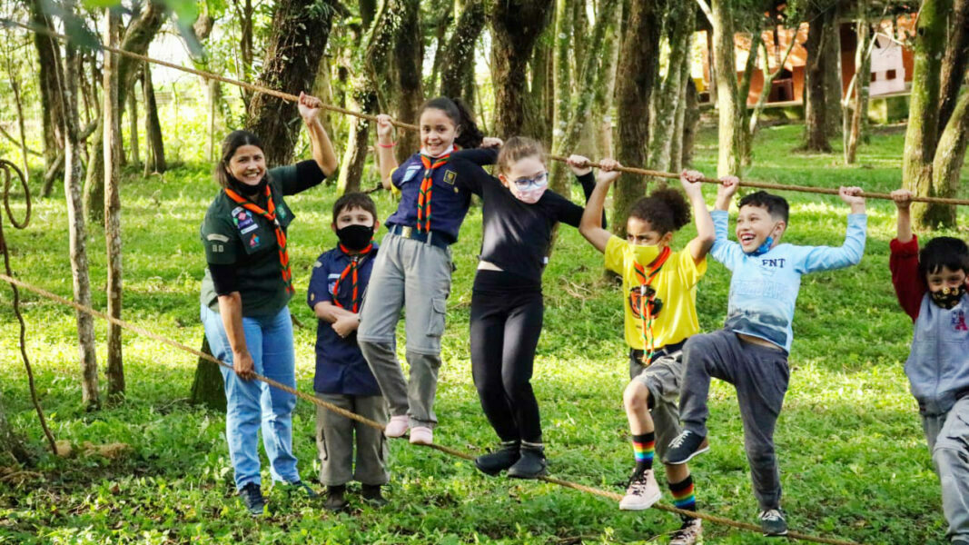 Estudantes da Casinha do Saber participarão de uma vivência com o Grupo de Escoteiros Gralha Azul