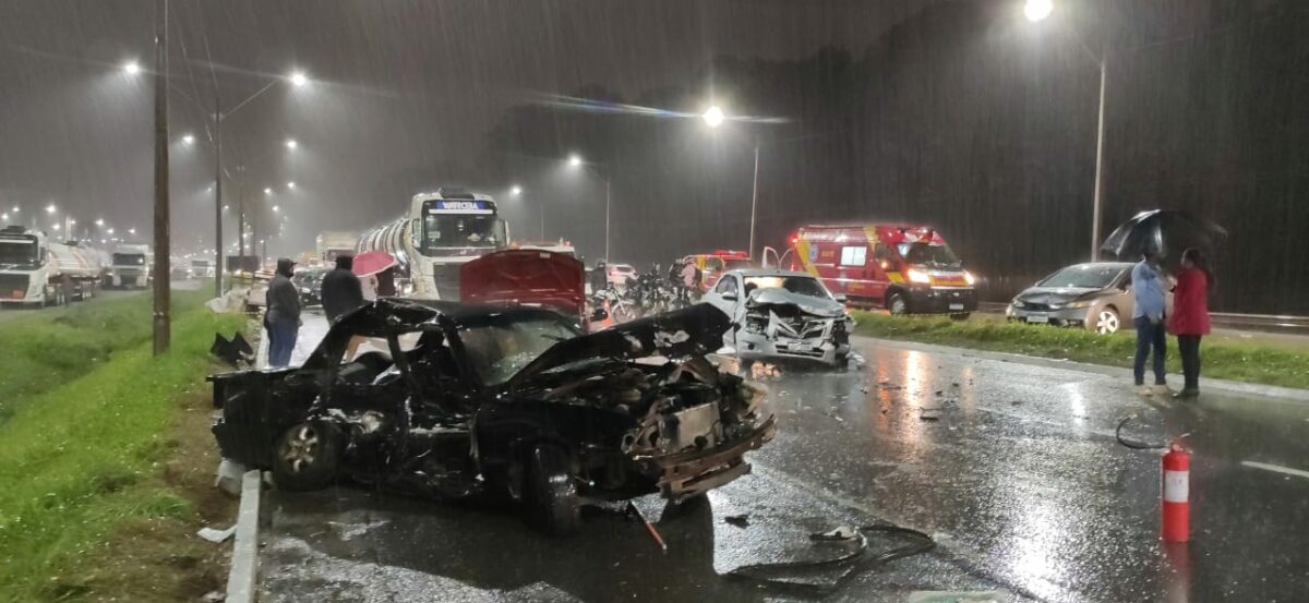 Três pessoas morrem em acidente ocorrido na Rodovia do Xisto
