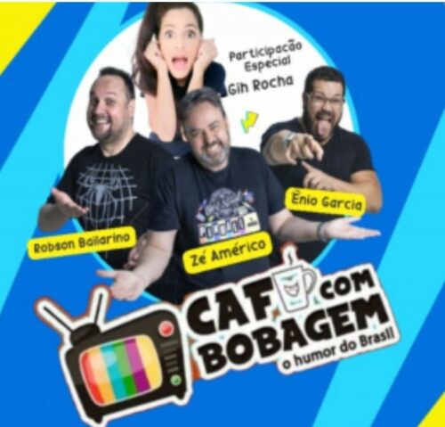 Teatro da Praça recebe show com o grupo Café com Bobagem no dia 9 de julho
