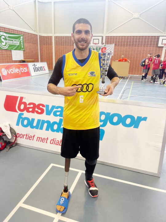 Alex Witkowski conquistou o bronze no Torneio Holandês