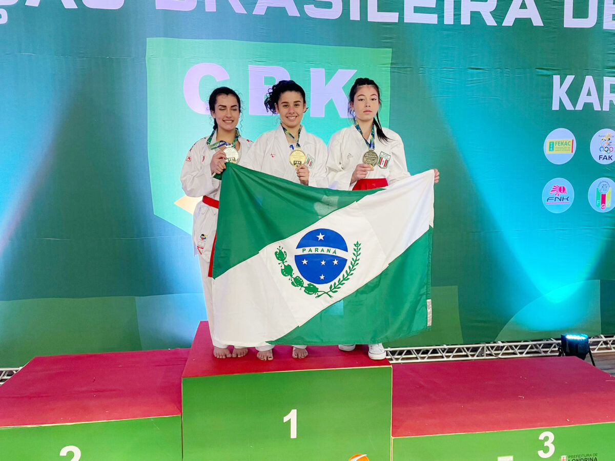 Caratecas de Araucária conquistam medalhas no Campeonato Brasileiro
