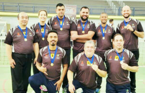 Araucarienses estão mandando bem no Campeonato Paranaense de Vôlei Sentado