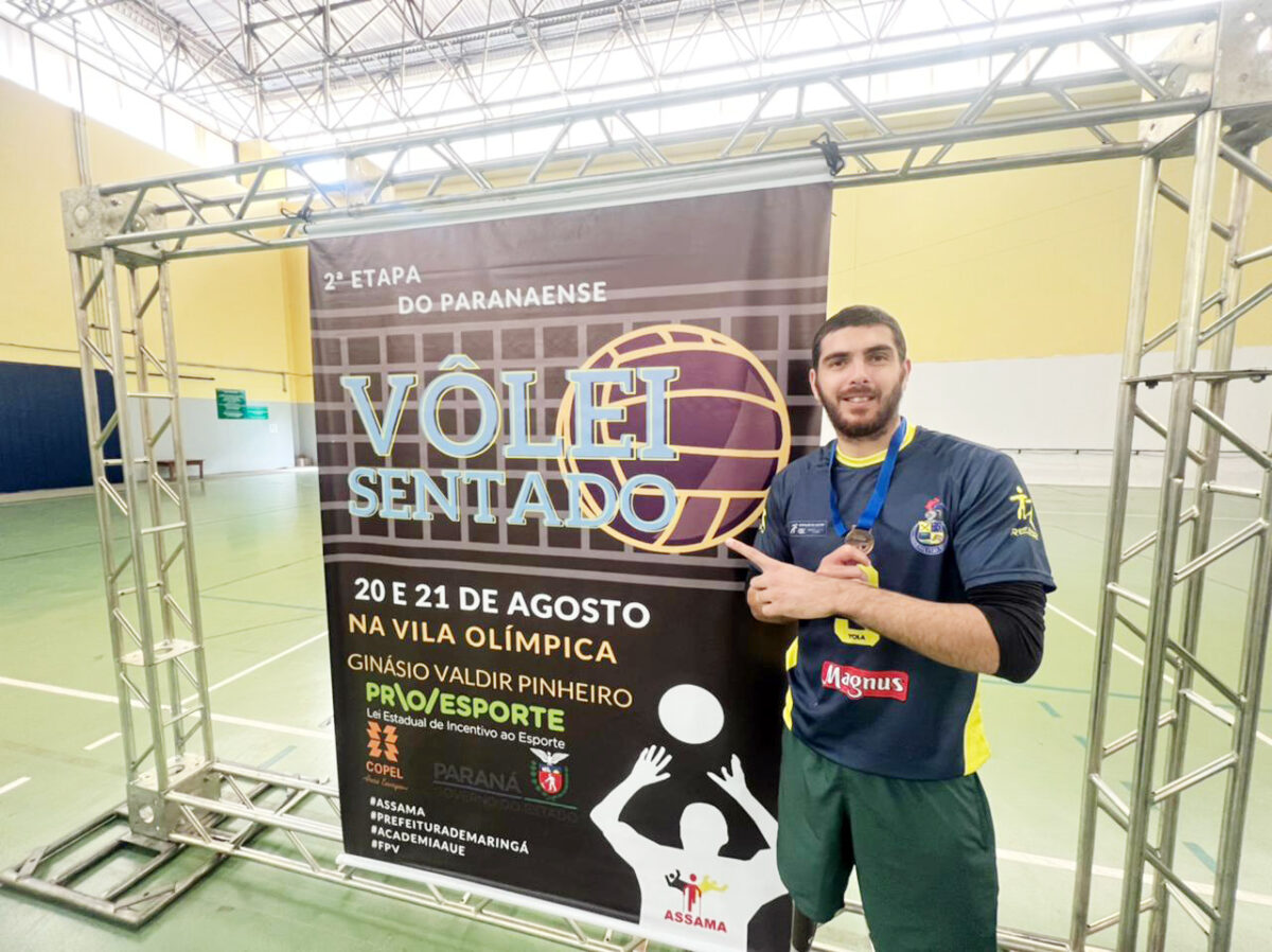 Araucarienses estão mandando bem no Campeonato Paranaense de Vôlei Sentado