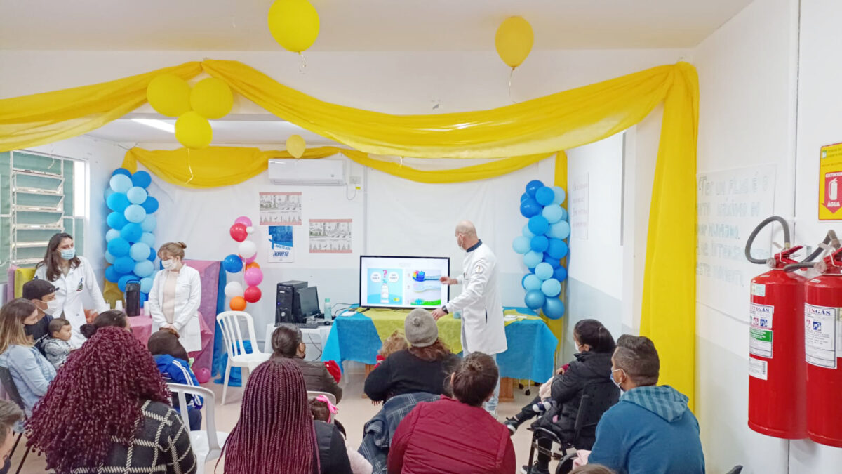 Grupo de Puericultura tem atividade especial na UBS Santa Mônica