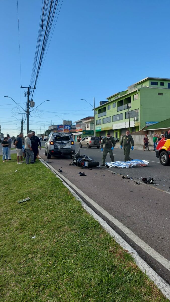 Acidente na Agrimensor na tarde deste domingo, precisou de auxílio do helicóptero no resgate!