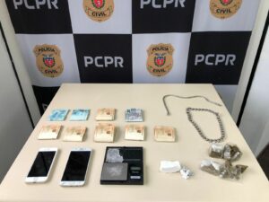 Polícia Civil de Araucária prende em Curitiba traficante que abastecia a região metropolitana de maconha e cocaína