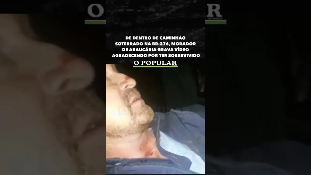 José Altair Biscaia foi socorrido com vários ferimentos e está internado num hospital, em Joinvile.