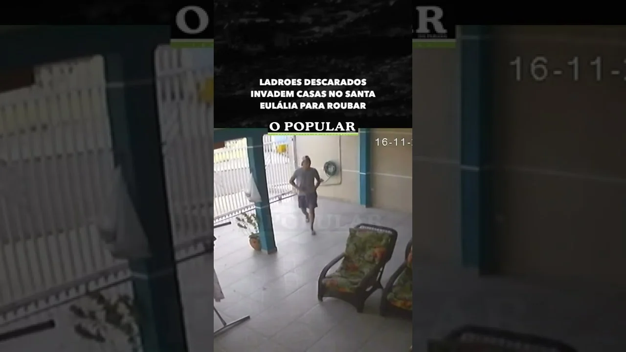Ladrões descarados invadem casas para roubar no bairro Santa Eulália