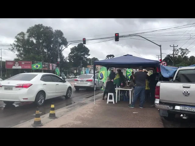 Araucária segue com protesto contra o resultado das eleições presidenciais