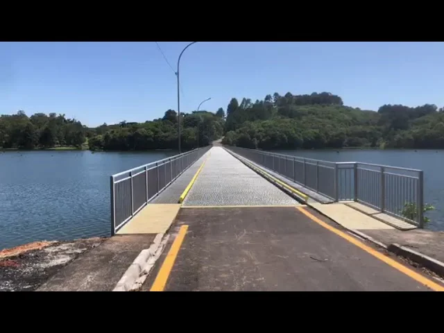Ponte sobre a Represa do Rio Verde já está liberada