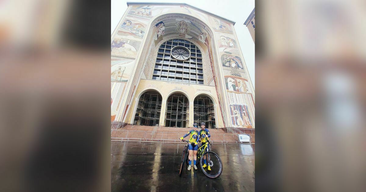 Caminho da Fé Casal de Araucária conta o que viveu e aprendeu ao pedalar rumo a Aparecida