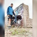 Ciclista que largou tudo para pedalar pela América Latina teve a bike roubada