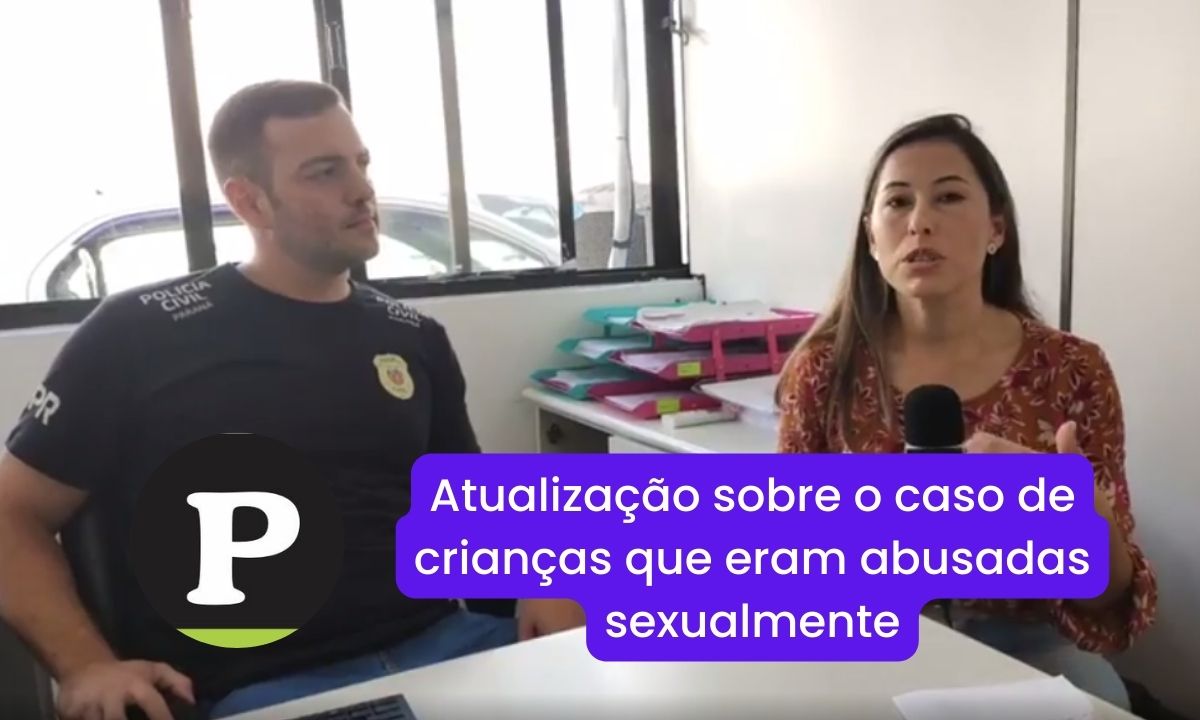 Delegacia de Araucária conclui inquérito sobre caso de crianças que eram abusadas pela mãe e seu namorado