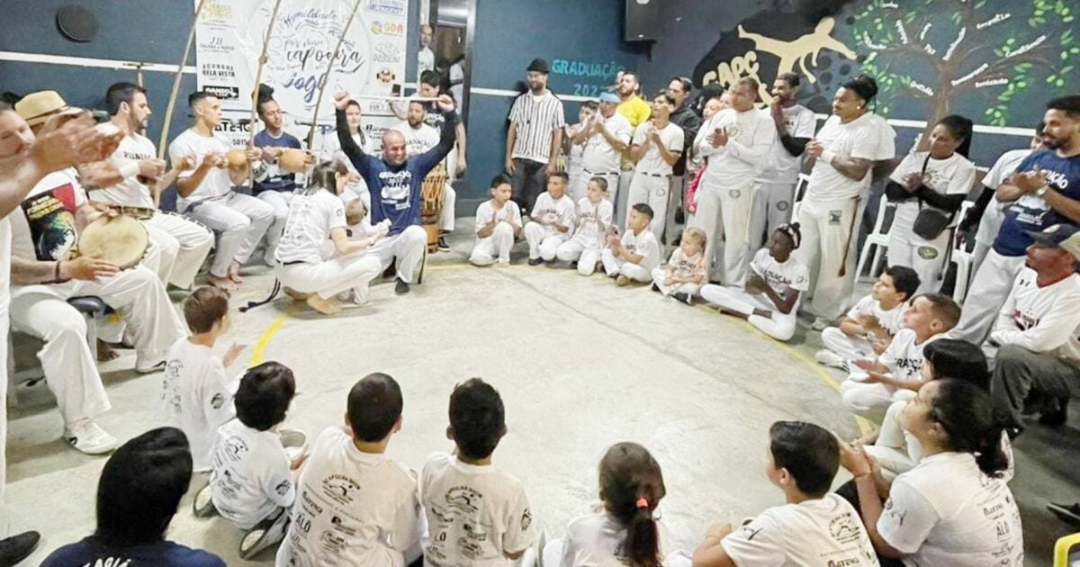 Encerramento e graduação do CT Capoeira Show foi um sucesso