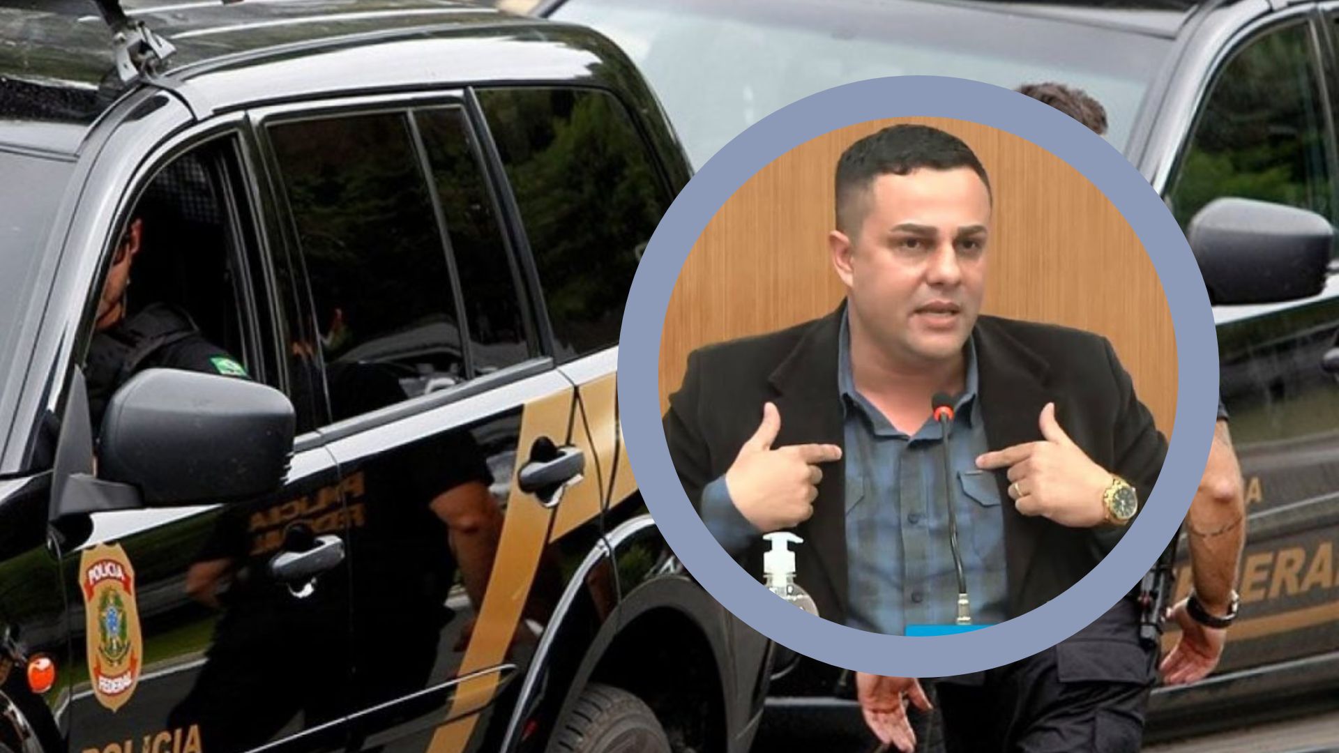 Vereador Ricardo Teixeira é alvo da Polícia Federal