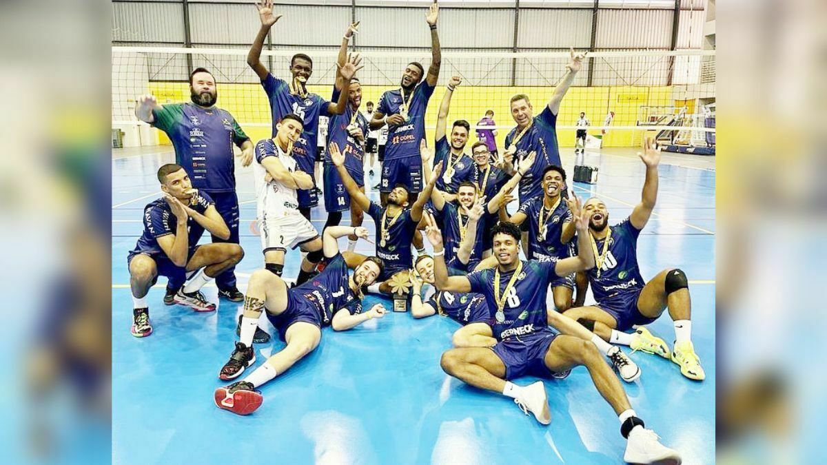 Voleibol conquista o bicampeonato dos Jogos Abertos do Paraná