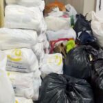 Capela São Sebastião arrecadou cestas básicas e roupas para famílias atingidas pelas chuvas